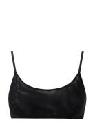 Mesh Scoop Bralette Lingerie Bras & Tops Soft Bras Bralette Black Unde...