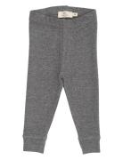 Modal Rib Leggings Bottoms Leggings Grey Copenhagen Colors