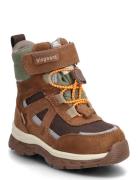 Bisgaard Bruce Tex Talvikengät Tarroilla Brown Bisgaard