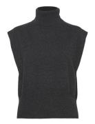Gzmanzi Waistcoat Vests Knitted Vests Grey Gestuz
