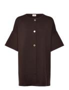 Frsally Car 5 Tops Knitwear Cardigans Brown Fransa