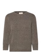 Fqhara-Pullover Tops Knitwear Jumpers Brown FREE/QUENT