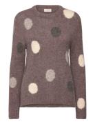 Pullover Tops Knitwear Jumpers Brown FREE/QUENT