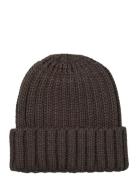 Walmer Beanie Accessories Headwear Beanies Brown Becksöndergaard