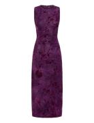 Alina Polvipituinen Mekko Purple Desigual