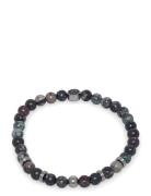 Beads Bracelet 6Mm Rannekoru Korut Grey Edd.