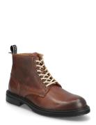 Kenny Cognac Nyörisaappaat Brown Sneaky Steve