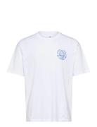 Emc Various T-Shirt Tops T-shirts Short-sleeved White Edwin