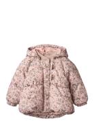 Puffer Jacket Olga Toppatakki Pink Wheat