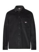 M Corduroy Shirt Ls Designers Shirts Casual Black Dickies