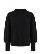 Sc-Nessie Tops Knitwear Jumpers Black Soyaconcept