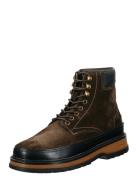 Clafton Mid Boot Nyörisaappaat Brown GANT