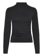 Nina Top Anthracite Night Tops Knitwear Turtleneck Black Levi's®