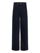 C_Marlene Hr 8.0 Bottoms Jeans Wide Navy BOSS