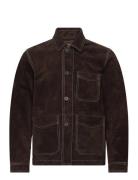 Mmgjule Heavy-Suede Jacket Nahkatakki Brown Mos Mosh Gallery