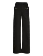 Ringo Bottoms Trousers Wide Leg Black SUNCOO Paris