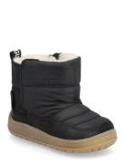 Boots - Flat - With Velcro Talvisaappaat Black ANGULUS