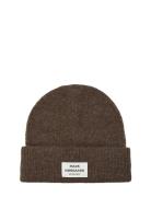 Tosca Anju Hat Accessories Headwear Beanies Brown Mads Nørgaard