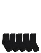 Fine Wool Socks, 5-Pack Lingerie Socks Regular Socks Black Mp Denmark