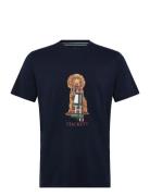 Heritage Harry Tee Designers T-shirts Short-sleeved Navy Hackett Londo...