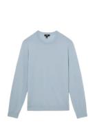 Wessex Tops Knitwear Round Necks Blue Reiss