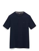 Thompson 01 Tops T-shirts Short-sleeved Blue BOSS