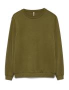 Sc-Banu Tops Sweat-shirts & Hoodies Sweat-shirts Brown Soyaconcept