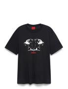 Dobero Tops T-shirts Short-sleeved Black HUGO