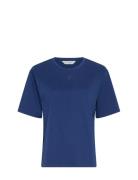 Mschmelea Icon Tee Tops T-shirts & Tops Short-sleeved Blue MSCH Copenh...