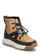 Youth Whitney Iii Mid Wp Nauhalliset Talvikengät Beige Sorel