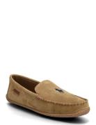 Brenan Suede Slipper Aamutossut Tohvelit Beige Polo Ralph Lauren