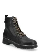 73850 Shoes Boots Ankle Boots Laced Boots Black Rieker