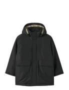 Nkmmarlow Parka Jacket Pb Parka Takki Black Name It