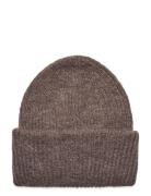 Pcbera Alpaca Blend Hood Noos Accessories Headwear Beanies Brown Piece...