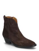 Booties - Wedgel - With Zip Shoes Boots Ankle Boots Ankle Boots With H...
