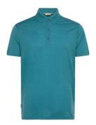 M Mer 150 Tech Lite Iii Ss Polo Tops Polos Short-sleeved Blue Icebreak...