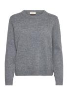 Fqwinka-Pullover Tops Knitwear Jumpers Grey FREE/QUENT