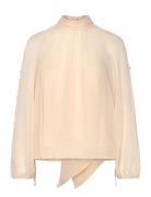 Dante6-Sonia Bohemian Blouse Tops Blouses Long-sleeved Cream Dante6