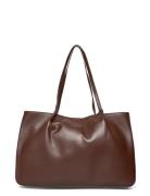 Shopper Bag Bags Top Handle Bags Brown Gina Tricot