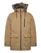 Jjcharlie Detachable Faux Fur Parka Parka Takki Beige Jack & J S
