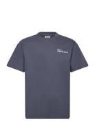 Halo Essential T-Shirt Sport T-shirts Short-sleeved Blue HALO