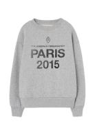 Sun Frey Bear Sweatshirt Tops Sweat-shirts & Hoodies Sweat-shirts Grey...