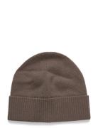 Rwlaica Cashmere Beanie Accessories Headwear Beanies Brown Rosemunde