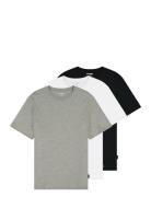 3 Pack Tee Tops T-shirts Short-sleeved Multi/patterned Wrangler