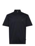 C-Parris 01 Tops Polos Short-sleeved Black BOSS