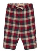 Trousers Lined Arne Bottoms Trousers Multi/patterned Wheat