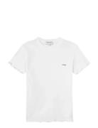 Folies Amour Tops T-shirts & Tops Short-sleeved White Maison Labiche