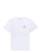 Popincourt Croissant / Gots Tops T-shirts Short-sleeved White Maison L...