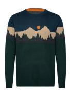 Highline Tops Knitwear Round Necks Green KAVU