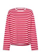 Long Sleeve Top Tops T-shirts & Tops Long-sleeved Pink Monki